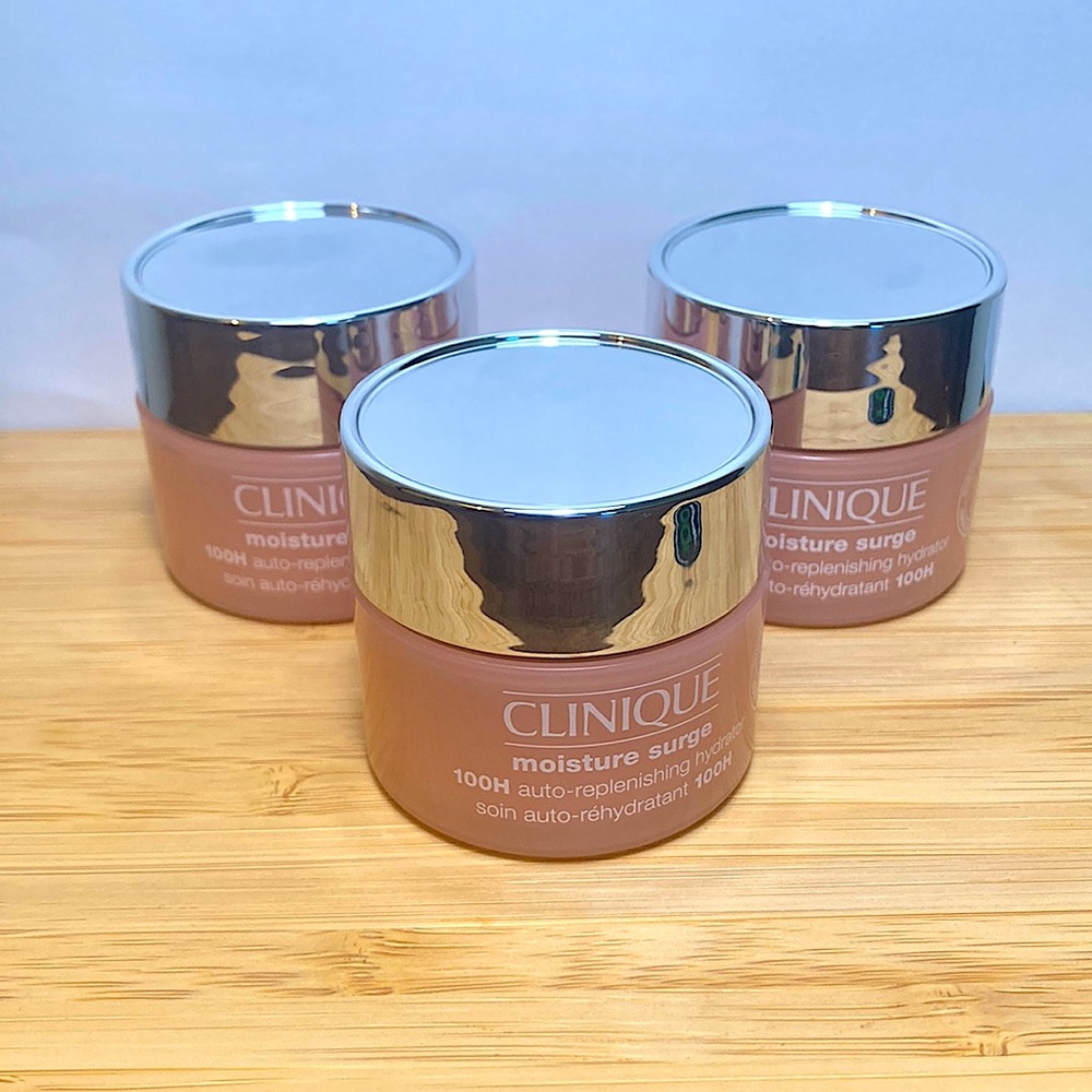 New Bundle 3 Clinique Moisture surge 100Hour auto replenishing hydrator .05 Oz
